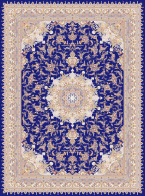 Asa Collection 1564 Mörkblå matta