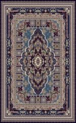 Delban 7080 Mörkblå Wilton matta