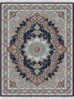 Arvana Mörkblå Persisk Wilton matta marinblå