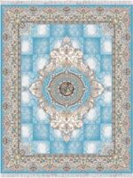 Niloofar Blå Persisk Wilton matta turkos